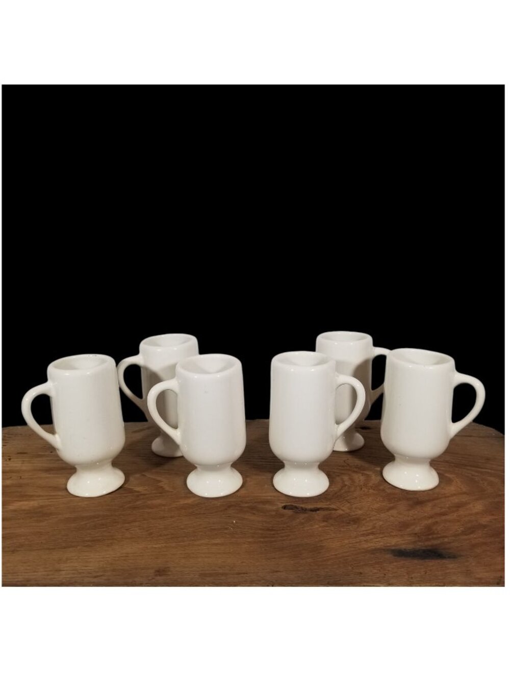 VTG 6 Espresso Coffee Mugs 60s-70s 4oz Coffeehouse Diner China Restaurant Ware